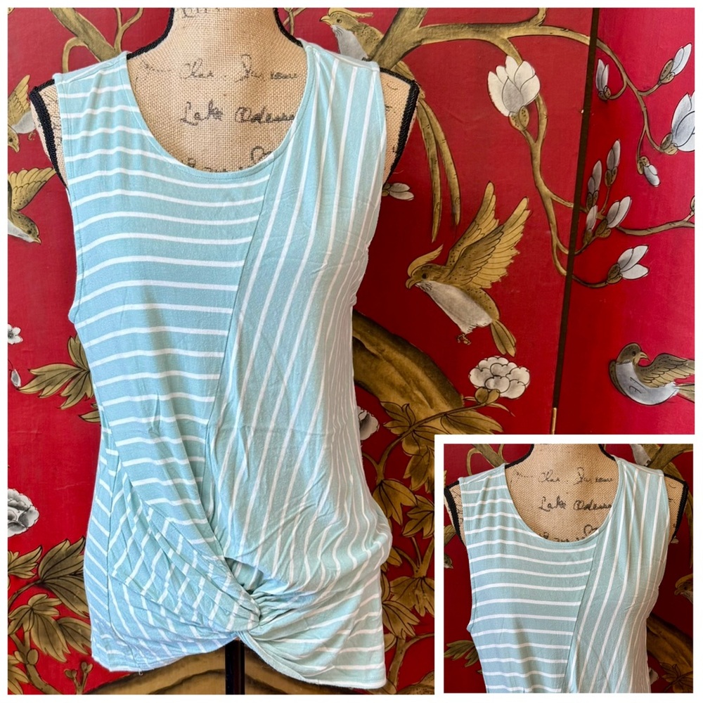 Women’s ZENANA Tied Front Tank Top | #J5